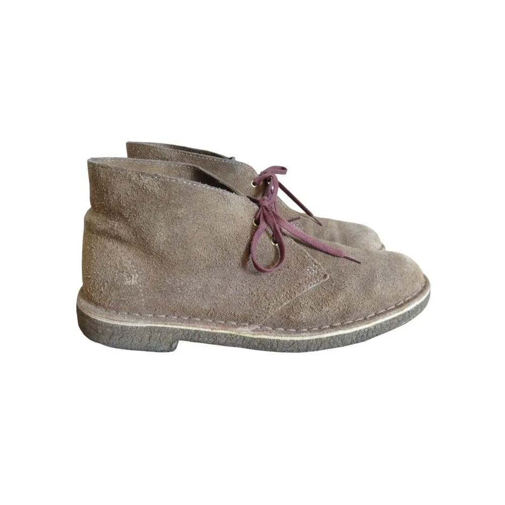 Clarks Originals Desert Boot Brown Suede Chukka Boots Womens 9 70304